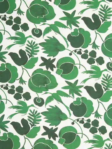 La DoubleJ Apron with Pocket - Wildbird Green | Thumbnail 2