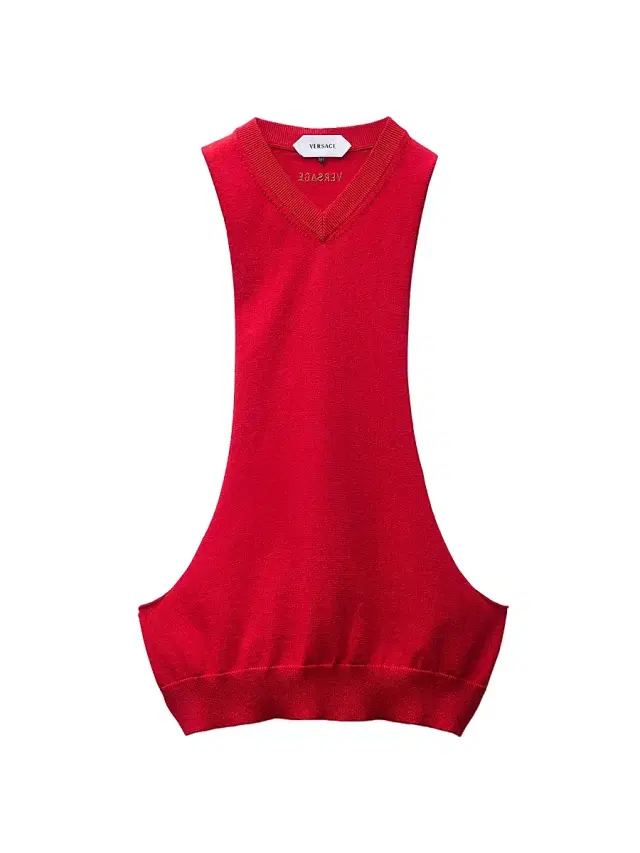 Women's Cotton Knit Tank - Red