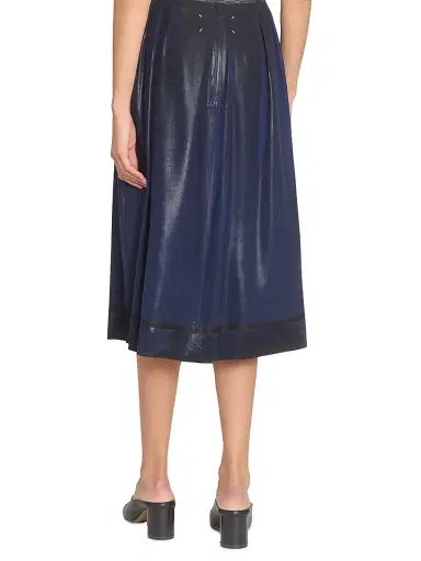 Maison Margiela Women's Sable Two-Tone Midi-Skirt | Thumbnail 5 Maison Margiela Women's Sable Two-Tone Midi-Skirt | Thumbnail 5