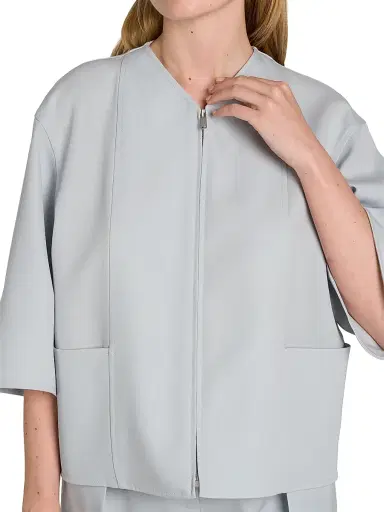 Jil Sander Women's Wool Relaxed-Fit Jacket | Thumbnail 6 Jil Sander Women's Wool Relaxed-Fit Jacket | Thumbnail 6