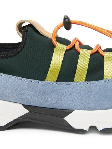 Marni Men's Drawcord Low-Top Sneakers - Green Light Blue - Size 12 | Thumbnail 6