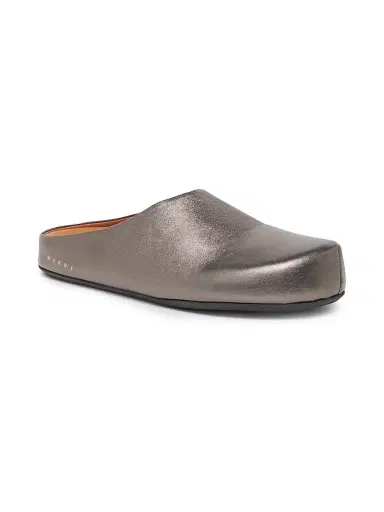 Marni Men's Fussbett Sabot Clogs - Anthracite | Thumbnail 2 Marni Men's Fussbett Sabot Clogs - Anthracite | Thumbnail 2