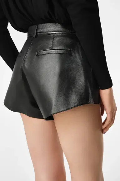 REVOLVE LOS ANGELES Kova Leather Hot Short | Thumbnail 6