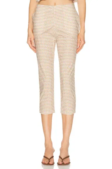 CAROLINE CONSTAS Andi Capri Pant | Thumbnail 1 CAROLINE CONSTAS Andi Capri Pant | Thumbnail 1
