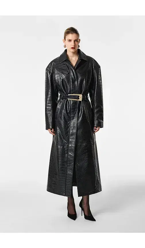 REVOLVE LOS ANGELES Nikita Leather Coat