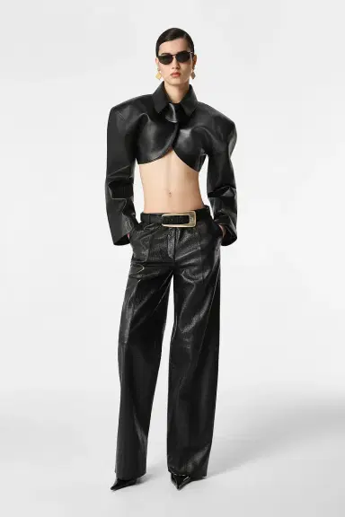 REVOLVE LOS ANGELES Agnes Leather Pant | Thumbnail 3