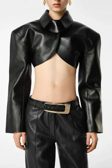 REVOLVE LOS ANGELES Agnes Leather Pant | Thumbnail 6