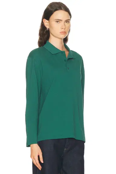FLORE FLORE Diana Polo Top | Thumbnail 2