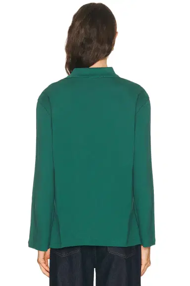 FLORE FLORE Diana Polo Top | Thumbnail 3