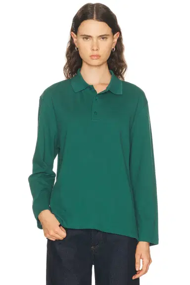 FLORE FLORE Diana Polo Top | Thumbnail 1