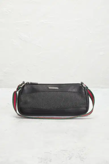 Gucci Denim Pochette Shoulder Bag | Thumbnail 4 Gucci Denim Pochette Shoulder Bag | Thumbnail 4