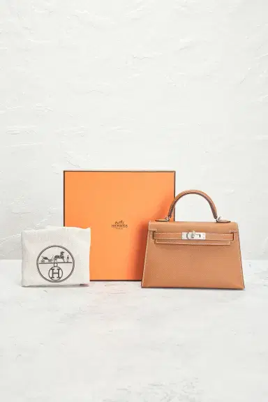 hermes Hermes Epsom Kelly 20 Handbag | Thumbnail 11