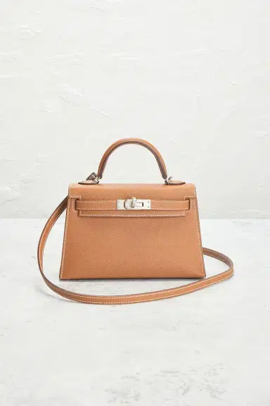 hermes Hermes Epsom Kelly 20 Handbag | Thumbnail 4