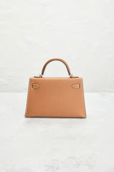 hermes Hermes Epsom Kelly 20 Handbag | Thumbnail 5