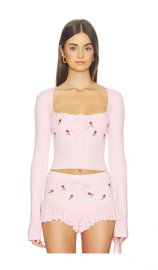 Lovers and Friends Cecilia Floral Embroidered Top