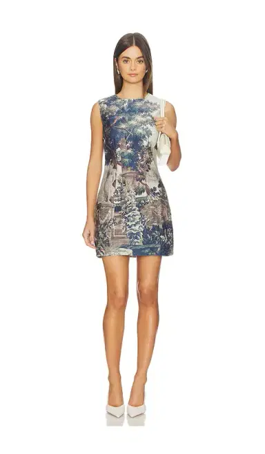 Courtney Zheng Denim Mini Dress | Thumbnail 1 Courtney Zheng Denim Mini Dress | Thumbnail 1