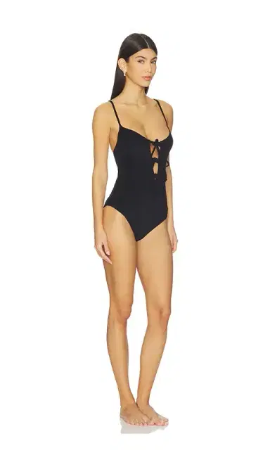 Lisa Marie Fernandez Three Tie Maillot One Piece | Thumbnail 2