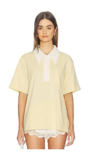 Tanner Fletcher Frank Oversized Collar Polo | Thumbnail 1