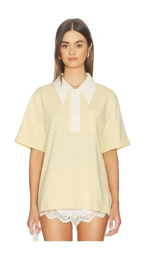 Frank Oversized Collar Polo