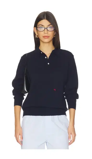 Hommegirls Long Sleeve Polo | Thumbnail 1