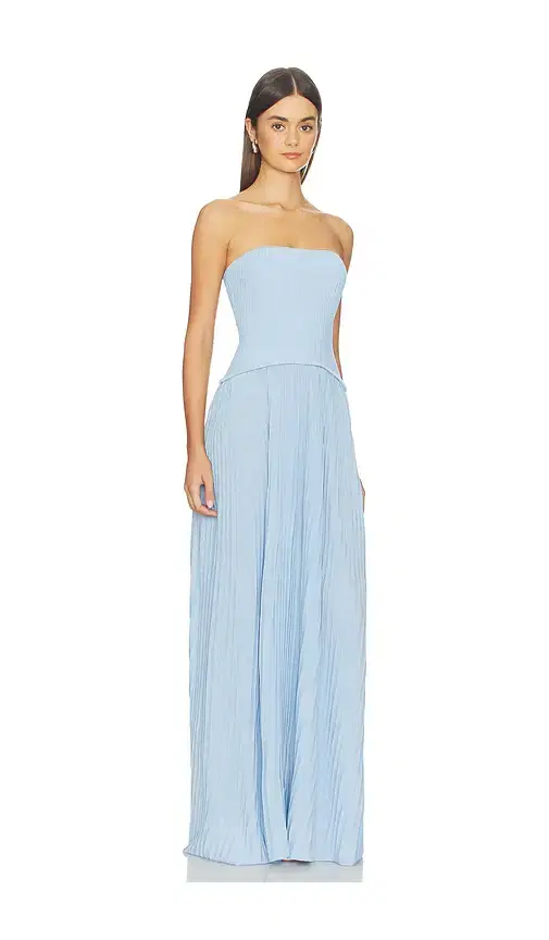 The Strapless Soglio Dress