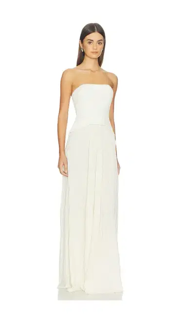 Solid & Striped The Strapless Soglio Dress | Thumbnail 2 Solid & Striped The Strapless Soglio Dress | Thumbnail 2