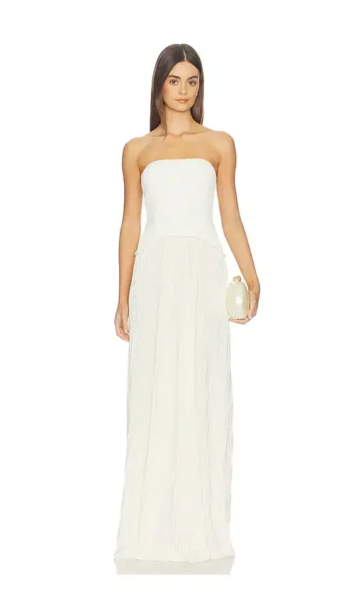 The Strapless Soglio Dress