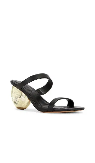 Simkhai Marion Metallic Leather Shell Heel | Thumbnail 2 Simkhai Marion Metallic Leather Shell Heel | Thumbnail 2