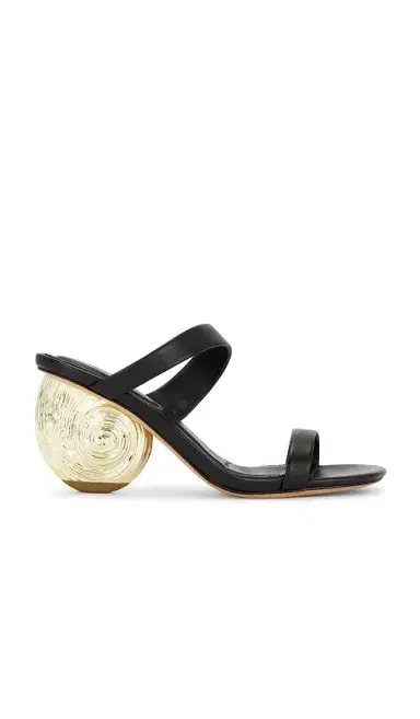 Simkhai Marion Metallic Leather Shell Heel | Thumbnail 1 Simkhai Marion Metallic Leather Shell Heel | Thumbnail 1