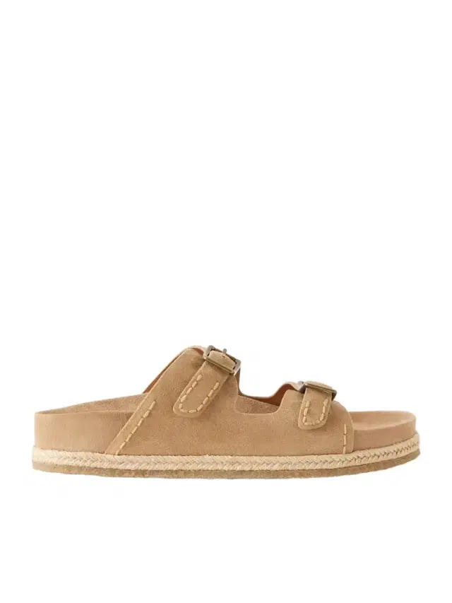 Turbach Buckled Suede Sandals - Men