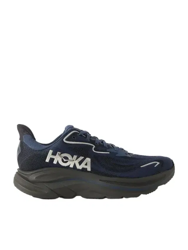 Hoka Clifton 10 Rubber-Trimmed Jacquard Running Sneakers - Men
