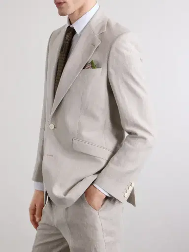 Favourbrook Cooper Linen Suit Jacket - Men | Thumbnail 3 Favourbrook Cooper Linen Suit Jacket - Men | Thumbnail 3
