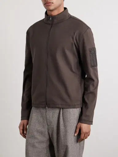 Amomento Cotton Zip-Up Sweater - Men | Thumbnail 3