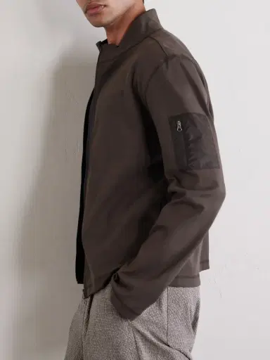 Amomento Cotton Zip-Up Sweater - Men | Thumbnail 5