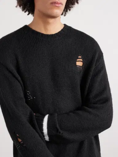 Neighborhood Savage Embroidered Woven Sweater - Men | Thumbnail 4