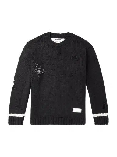 Neighborhood Savage Embroidered Woven Sweater - Men | Thumbnail 1
