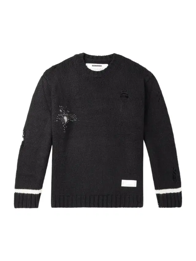 Savage Embroidered Woven Sweater - Men