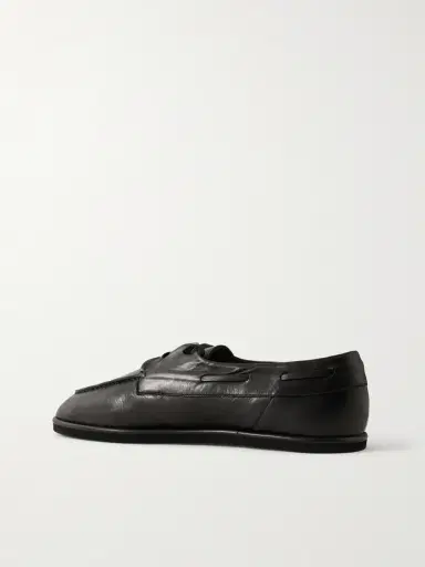 Auralee Leather Boat Shoes - Men | Thumbnail 4