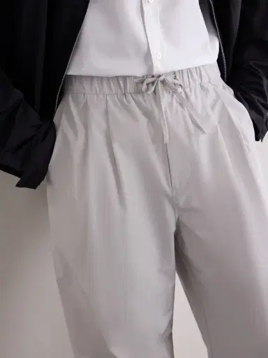 Amomento Drawstring Straight-Leg Woven Trousers - Men | Thumbnail 5