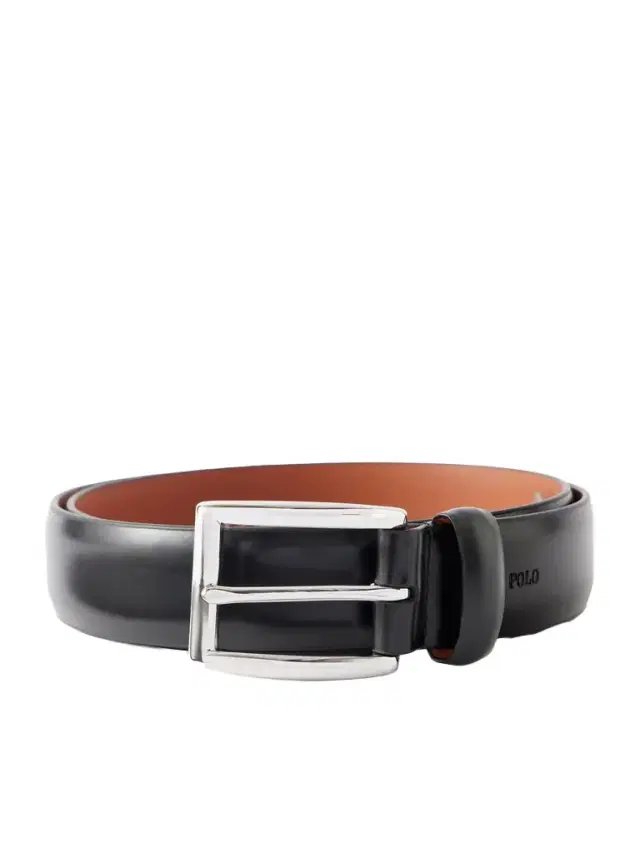 2.54cm Leather Belt - Men