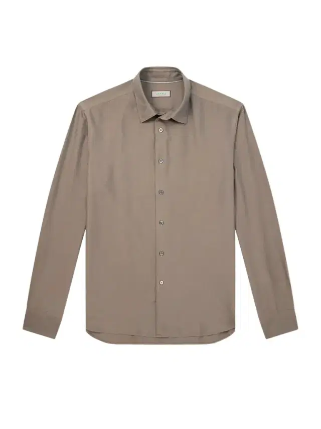 Garment-Dyed Cotton and Silk-Blend Shirt - Men Garment-Dyed Cotton and Silk-Blend Shirt - Men