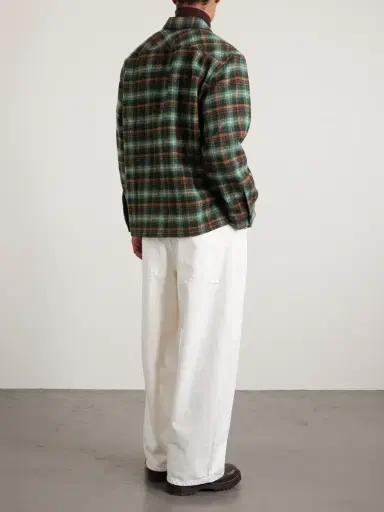 RRL Checked Wool Overshirt - Men | Thumbnail 4 RRL Checked Wool Overshirt - Men | Thumbnail 4
