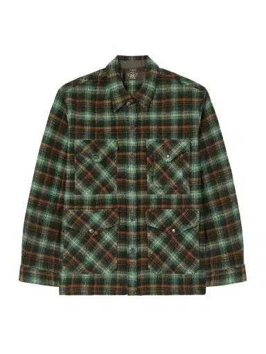 RRL Checked Wool Overshirt - Men | Thumbnail 1 RRL Checked Wool Overshirt - Men | Thumbnail 1