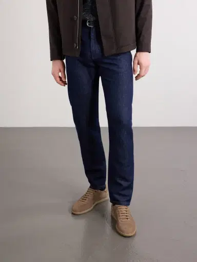 Zegna 232 Leather-Trimmed Suede Sneakers - Men | Thumbnail 2