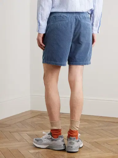 Polo Ralph Lauren Straight-Leg Cotton-Corduroy Drawstring Shorts - Men | Thumbnail 4 Polo Ralph Lauren Straight-Leg Cotton-Corduroy Drawstring Shorts - Men | Thumbnail 4