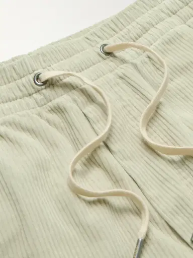 Polo Ralph Lauren Straight-Leg Logo-Embroidered Cotton-Corduroy Drawstring Shorts - Men | Thumbnail 5