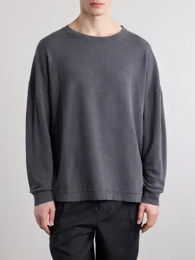 Our Legacy Slack Cotton-Blend Jersey Sweatshirt - Men | Thumbnail 3