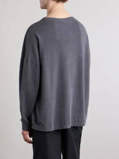 Our Legacy Slack Cotton-Blend Jersey Sweatshirt - Men | Thumbnail 4