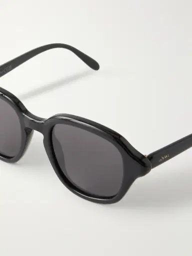 Loewe Slim Round Acetate Sunglasses - Men | Thumbnail 3 Loewe Slim Round Acetate Sunglasses - Men | Thumbnail 3
