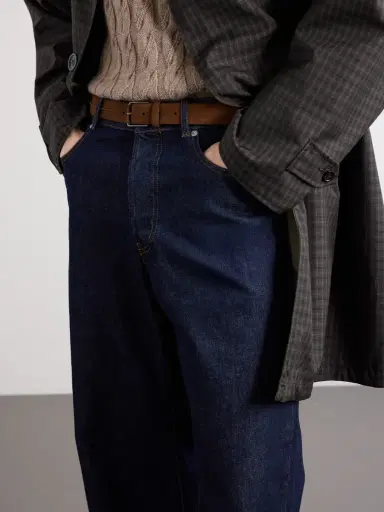 Zegna 3cm Nubuck Belt - Men | Thumbnail 3